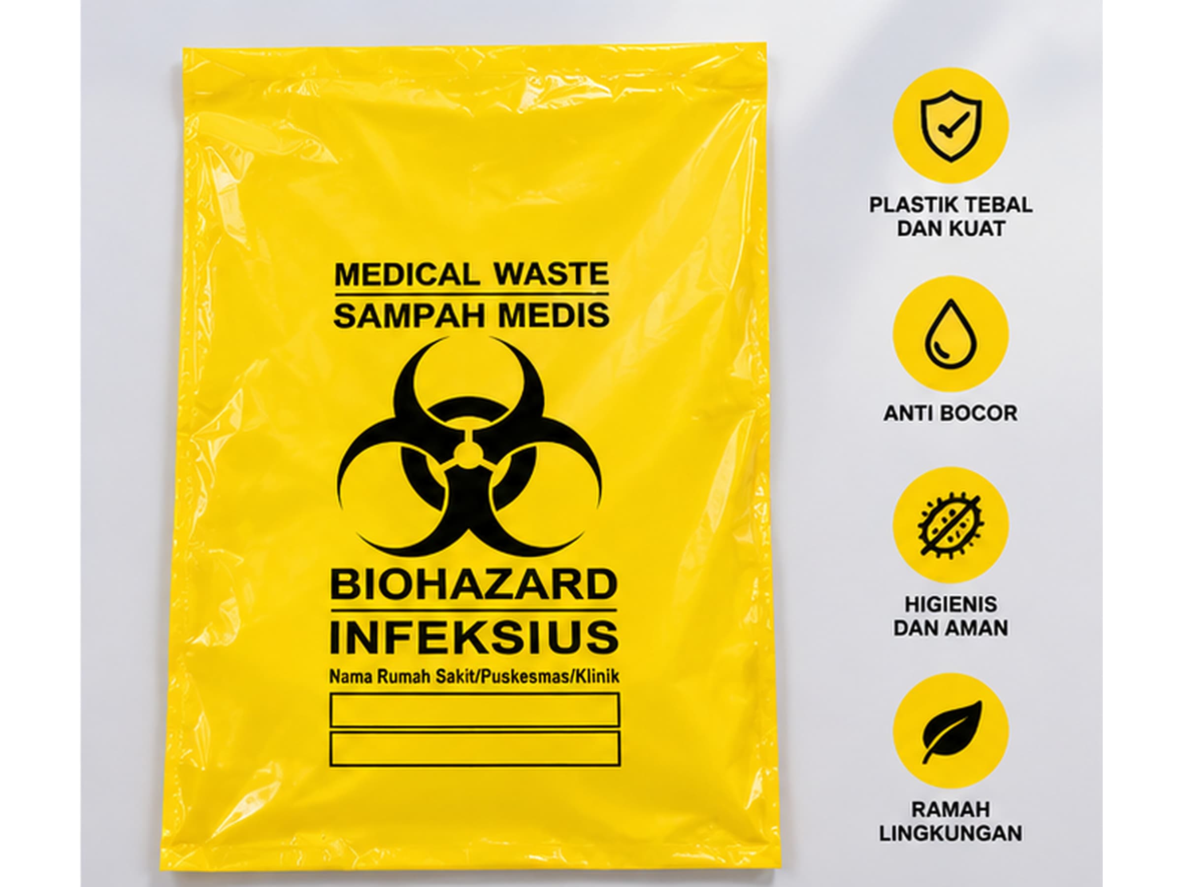 Biohazard Plastic Bags 1