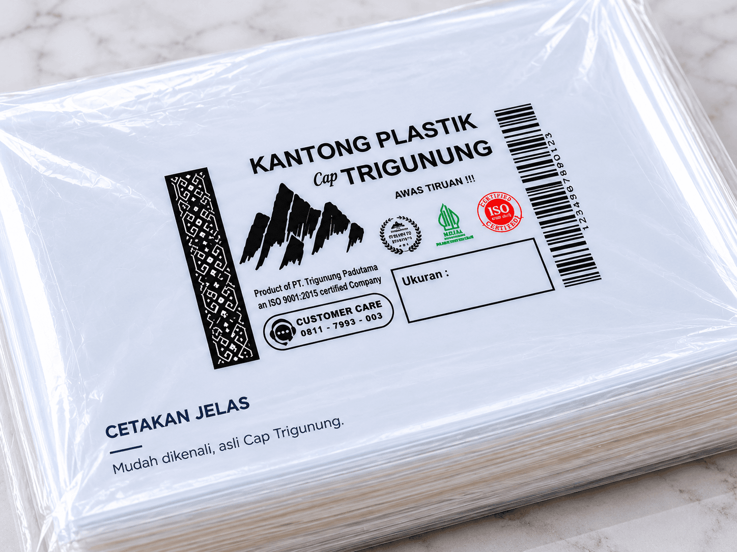 Kantong Plastik PP Trigunung 4
