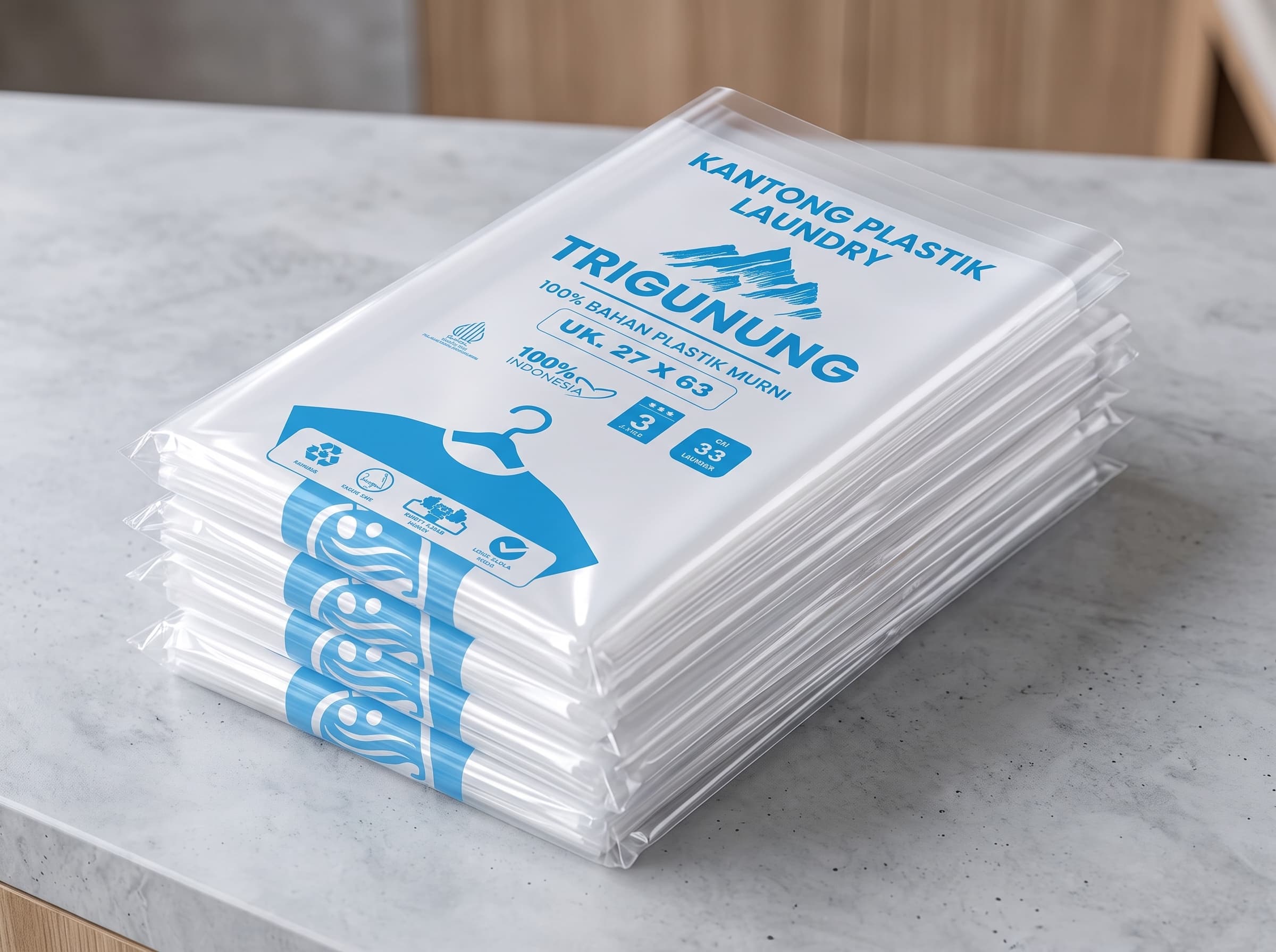 HDPE Laundry Plastic Bags Trigunung 5