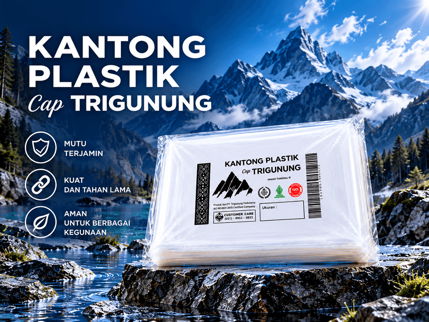 Kantong Plastik HD Trigunung 1