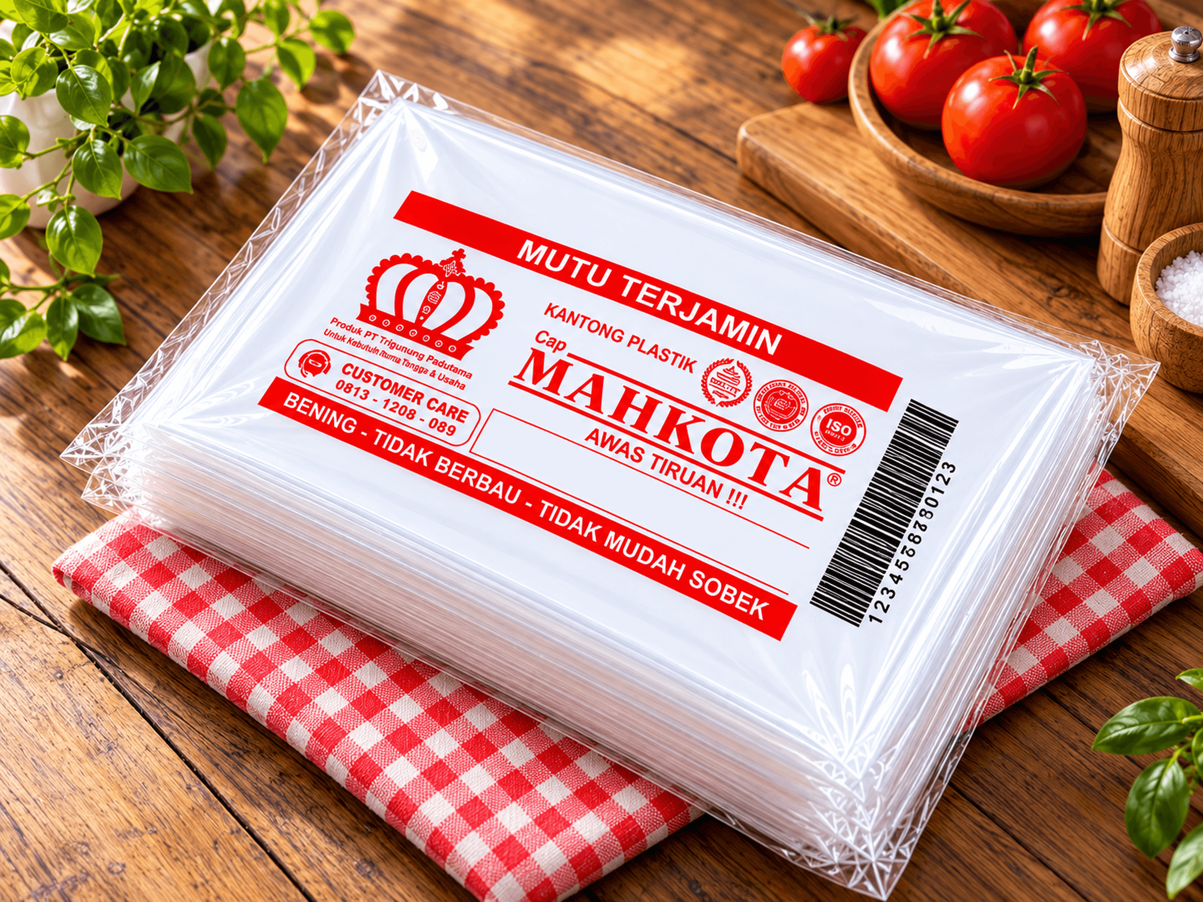 Kantong Plastik PP Mahkota Merah 2